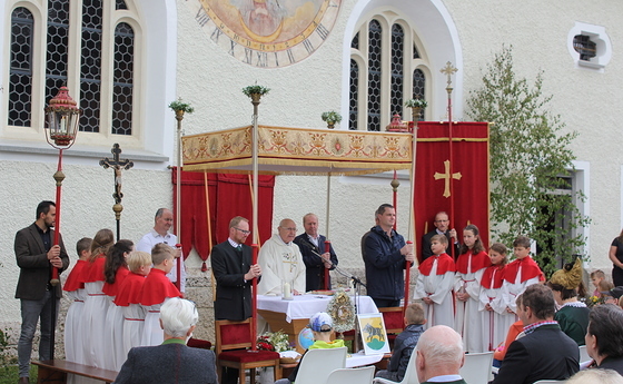 Fronleichnam 'Fest des heiligsten Leibes und Blutes Christi' am  11. Juni 2020